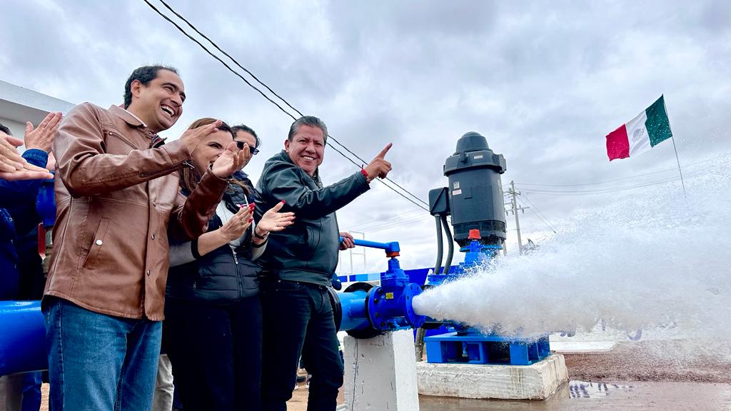 Gobernador David Monreal inaugura dos pozos para fortalecer abasto de agua potable a 14 colonias de la capital 