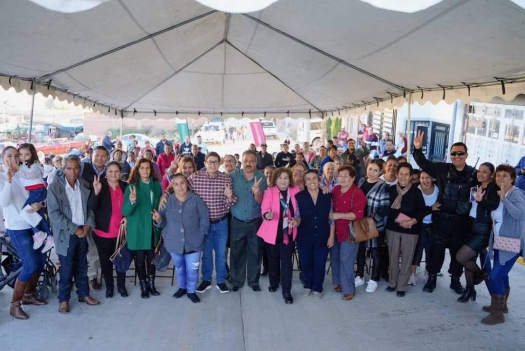 ENTREGA JORGE MIRANDA PAVIMENTACIÓN DE LA CALLE TOYOTA EN LA COLONIA MECÁNICOS