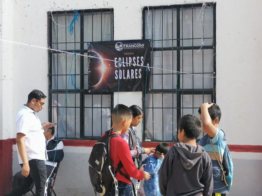 Así se Vivió el Eclipse Solar 2023 en el Municipio de Trancoso, Algo Verdaderamente ¡Fenomenal!  