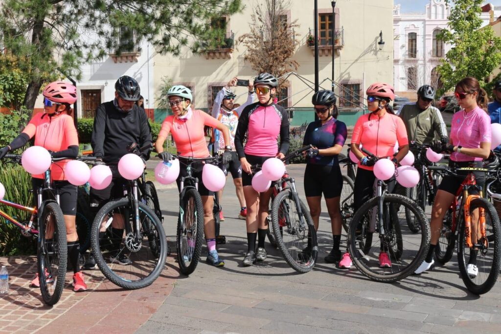 REALIZAN CON GRAN ÉXITO LA RODADA CON CAUSA, POR MÍ, POR ELLAS, POR TODAS