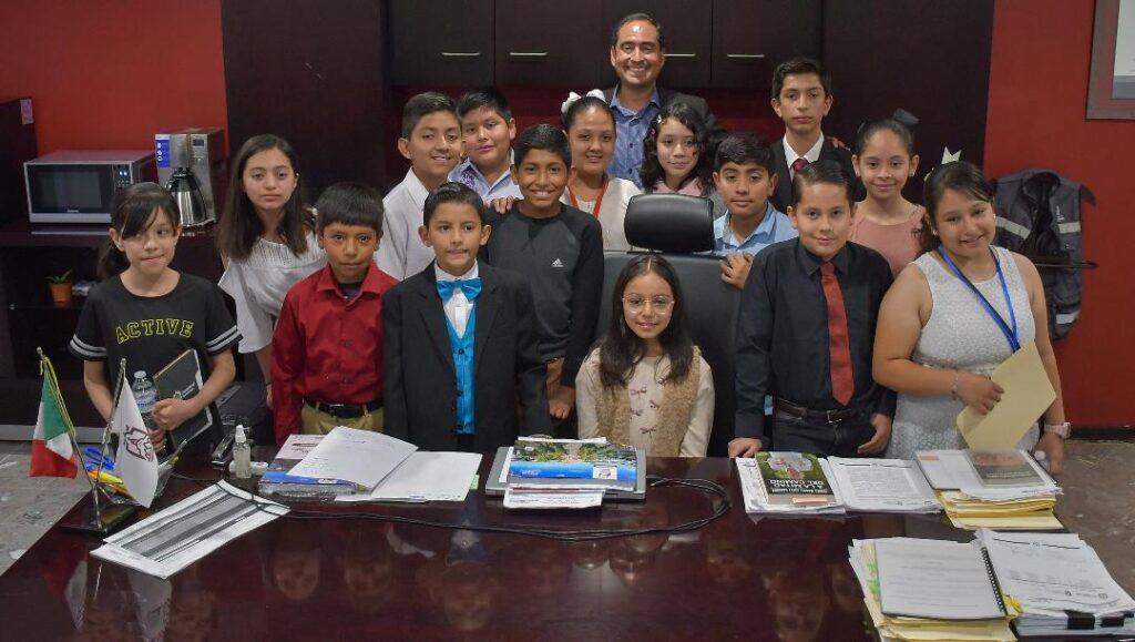 Se lleva a cabo la Segunda Sesión de Cabildo infantil en el Ayuntamiento de Guadalupe