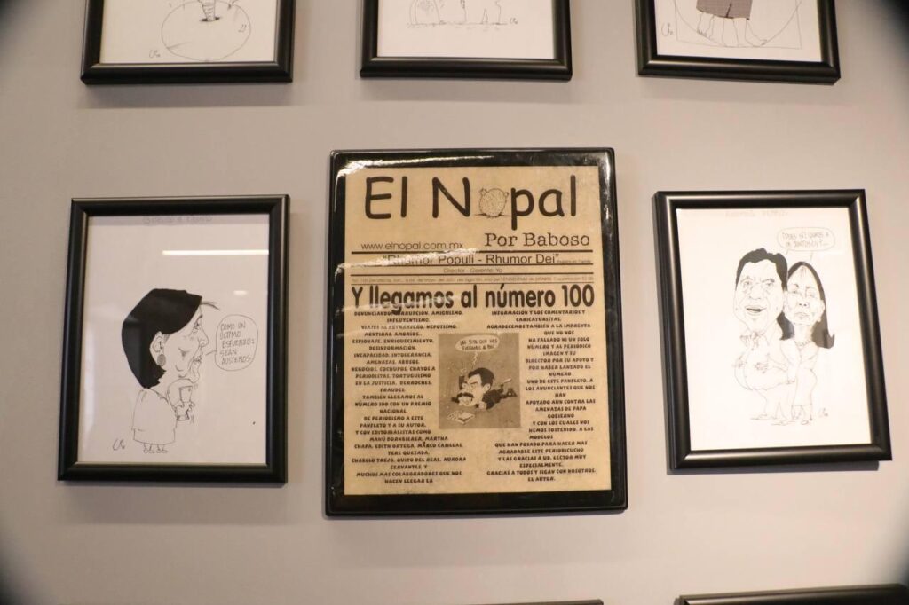 INAUGURAN EN EL ÁGORALA SALA MUSEO DEDICADA ALCARICATURISTA PABLO QUEZADA