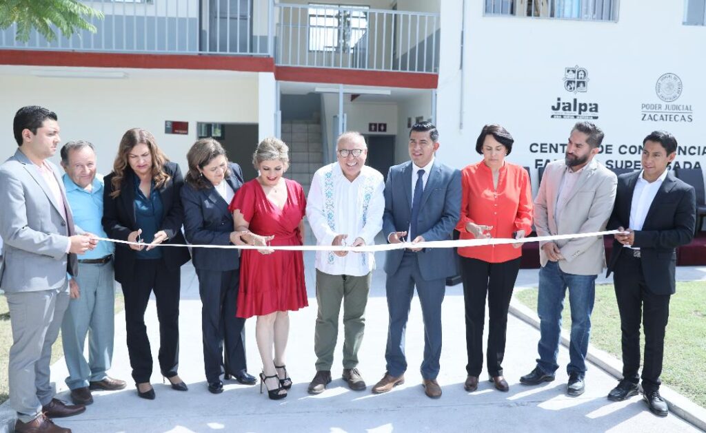 PODER JUDICIAL Y AYUNTAMIENTO INAUGURAN NUEVO CENTRO DE CONVIVENCIA FAMILIAR SUPERVISADA EN JALPA