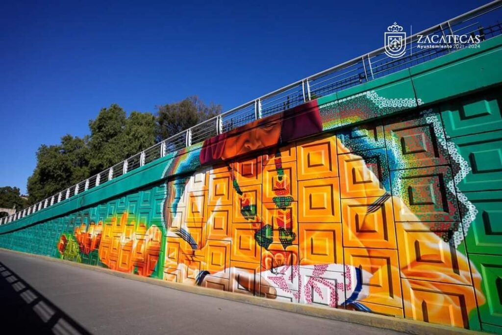 INAUGURAN MURALES CONMEMORATIVOS POR EL TRIGÉSIMO ANIVERSARIO DE ZACATECAS COMO PATRIMONIO CULTURAL DE LA HUMANIDAD