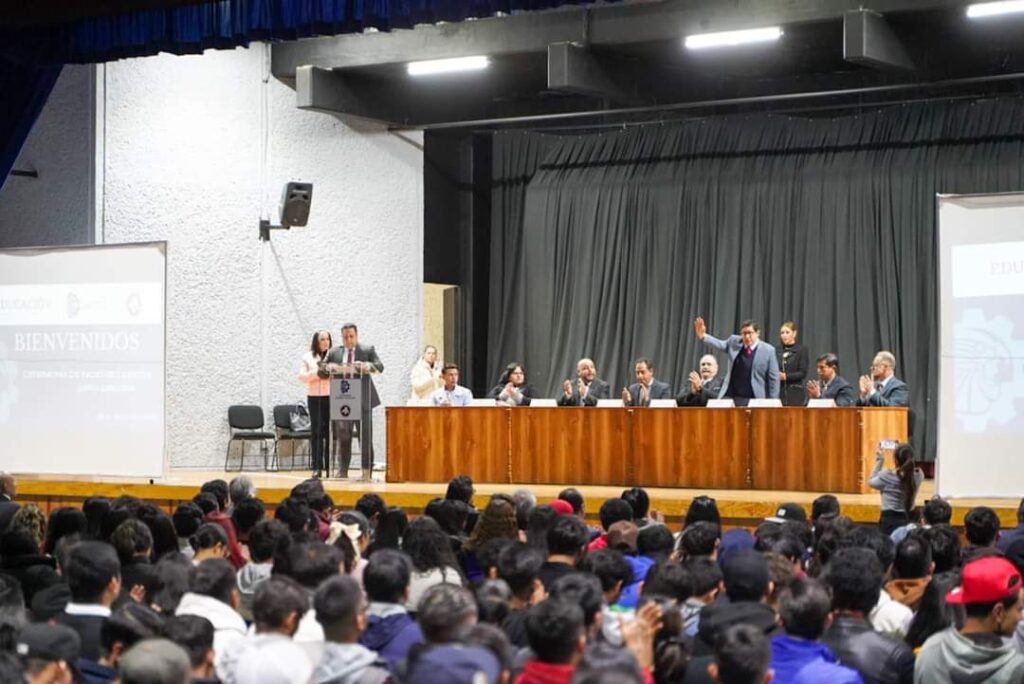 ENCABEZA JORGE MIRANDA LA CEREMONIA DE INICIO DE CURSOS DEL INSTITUTO TECNOLÓGICO DE ZACATECAS