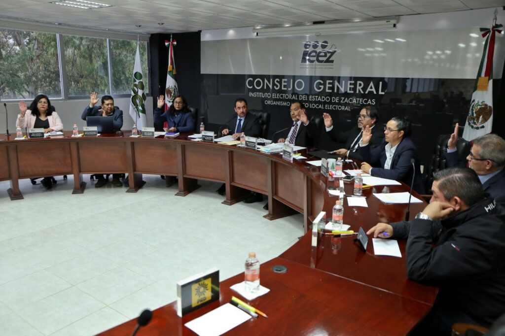 CONSEJO GENERAL DEL IEEZ APRUEBA EXPEDICIÓN DE LAS CONVOCATORIAS PARA RENOVACIÓN DE LA LEGISLATURA Y 58 AYUNTAMIENTOS