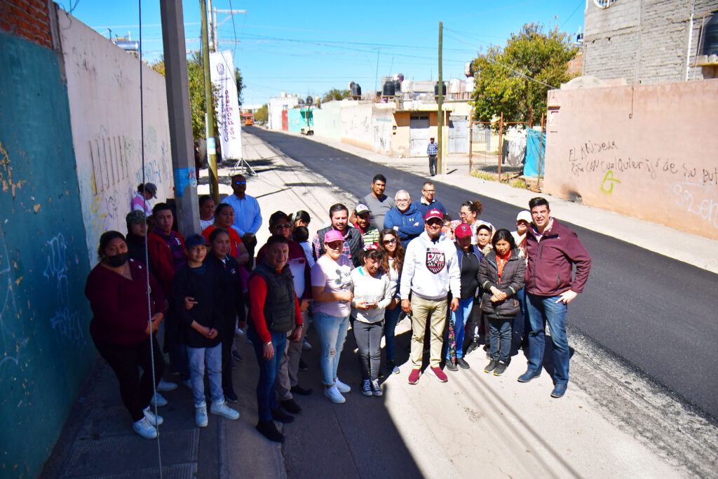 Comprometido, Pepe Saldívar con la recuperación de calles y avenidas en el Municipio de Guadalupe