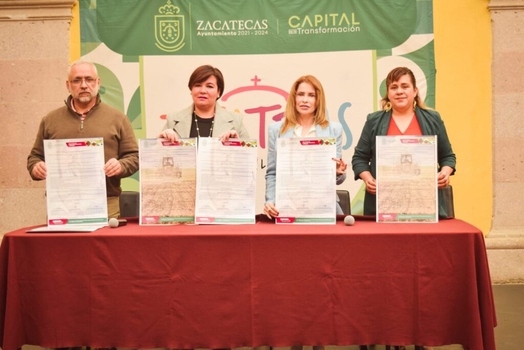 LANZA EL AYUNTAMIENTO DE ZACATECAS DOS PROGRAMAS DE APORTACIONES PARA ACCIONES EN EL CAMPO