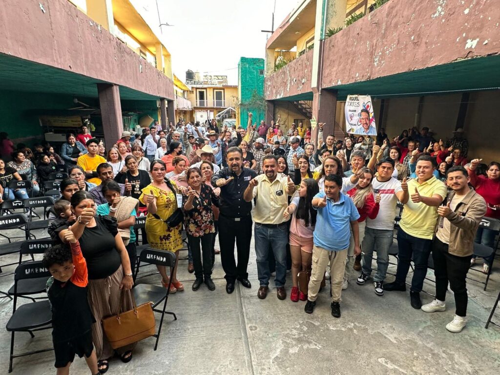 MIGUEL TORRES SE PRESENTA ANTE EL ELECTORADO CON LA FRENTE EN ALTO POR SU DEFENSA PERMANENTE DE ZACATECAS