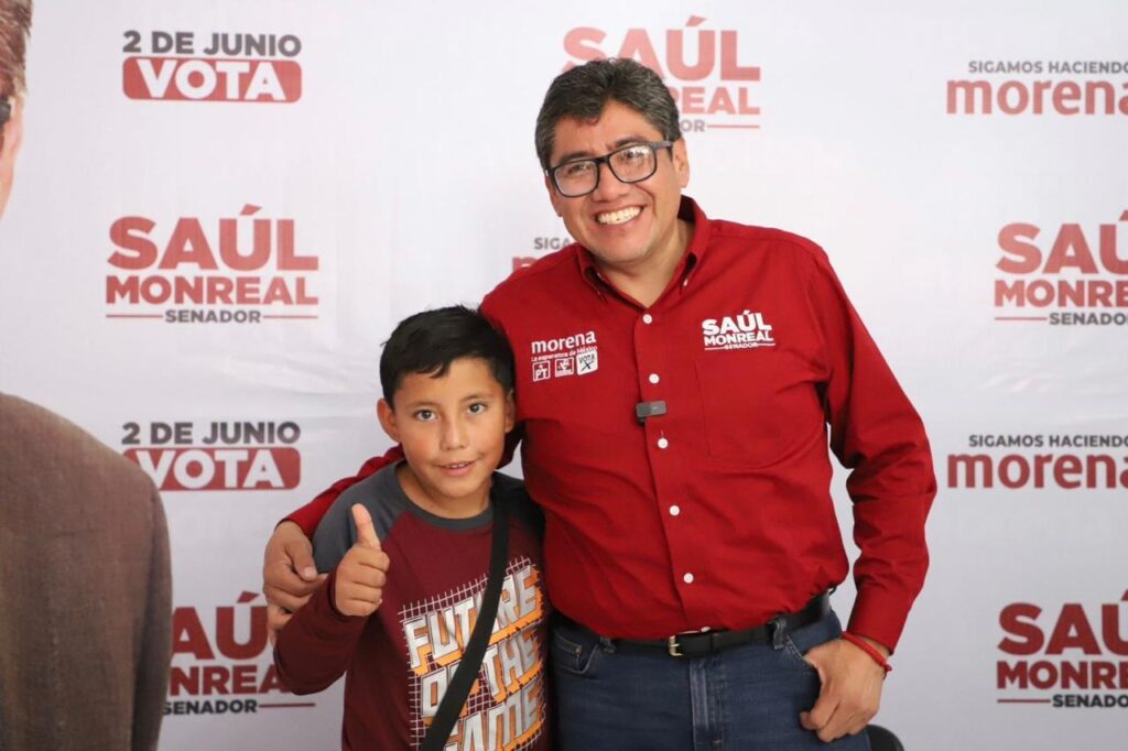 INICIA SAUL MONREAL SEGUNDA ETAPA DE SU CAMPAÑA RUMBO AL SENADO