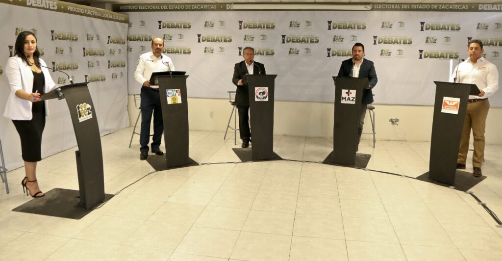 CELEBRA IEEZ PRIMER DEBATE DEL PROCESO ELECTORAL LOCAL2023-2024