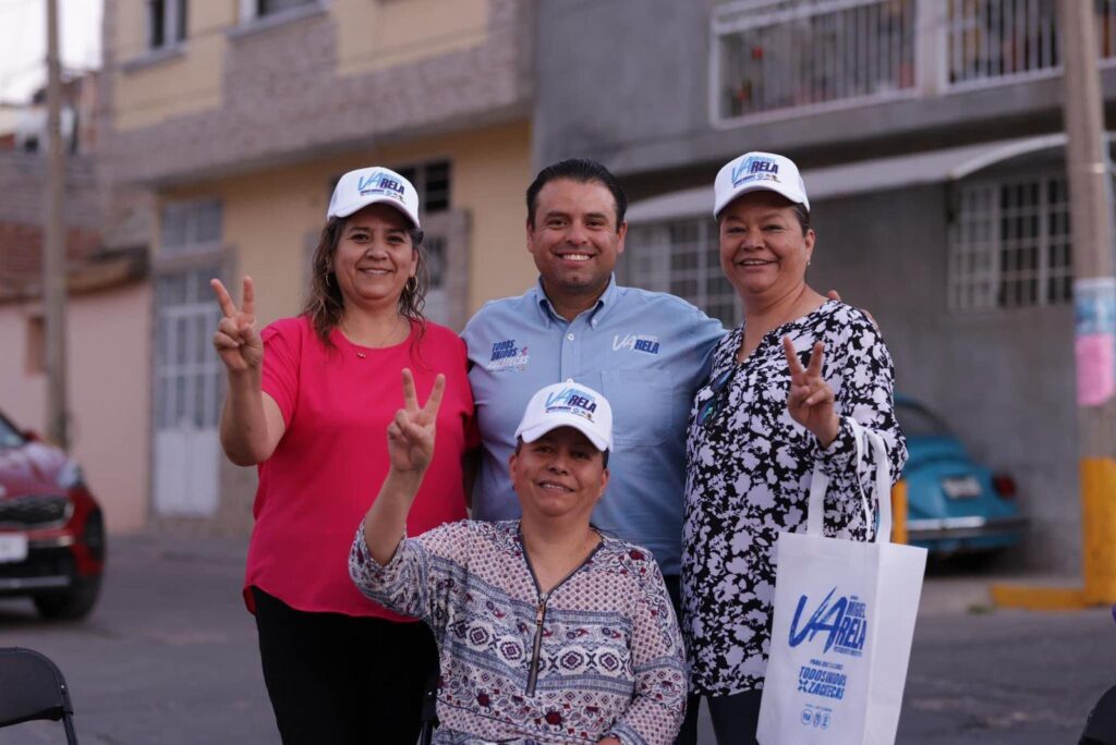 OFRECE MIGUEL VARELA RESPALDO A LAS MUJERES DE ZACATECAS