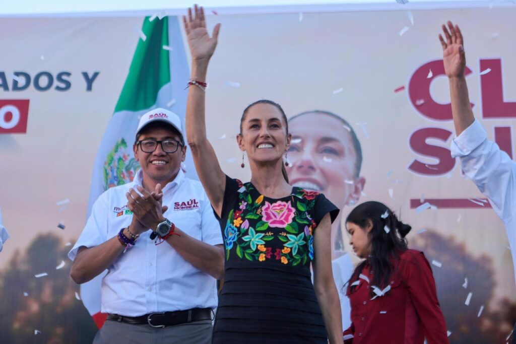 MUY BUENA RESPUESTA DE ZACATECASTRAS LA VISITA DE CLAUDIA SHEINBAUM,SEÑALA SAÚL MONREAL