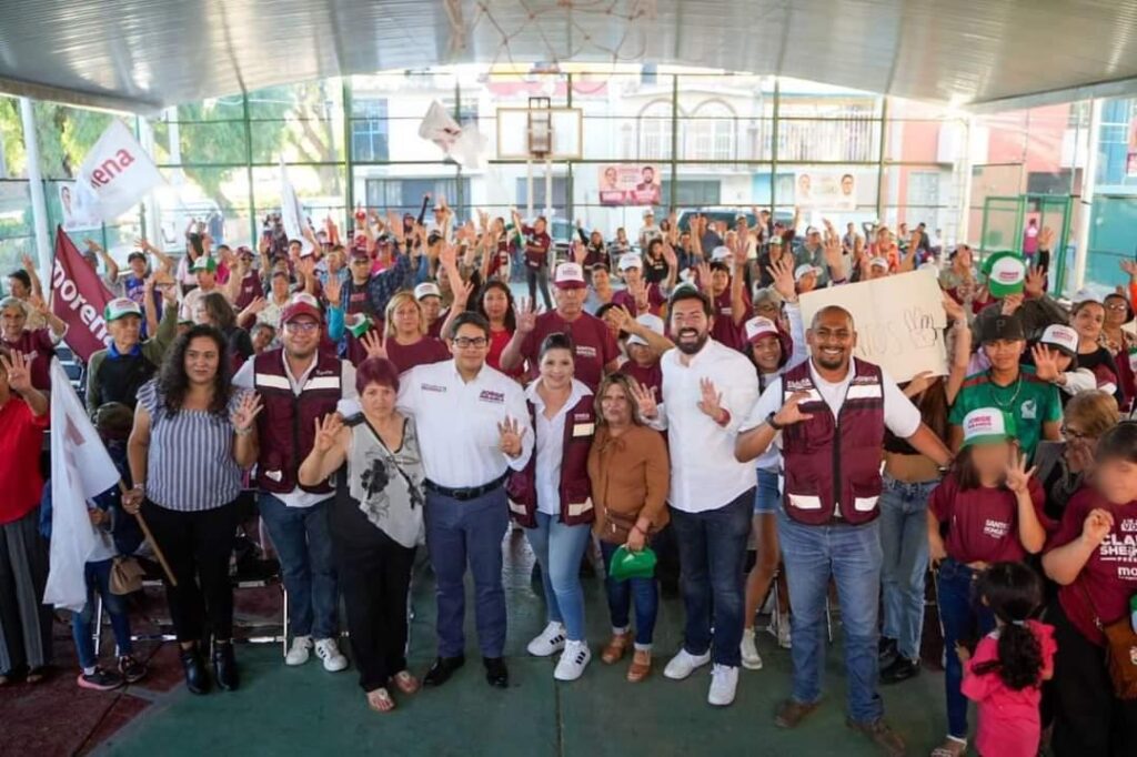 LLEVA JORGE MIRANDA SU MENSAJE DE UNIÓN A LA COLONIA TRESCRUCES