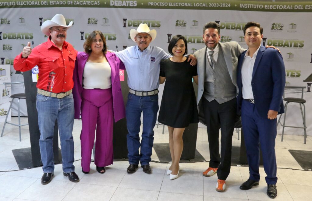 CELEBRA IEEZ DEBATES ENTRE PERSONAS CANDIDATAS A DIPUTACIÓN Y AYUNTAMIENTO