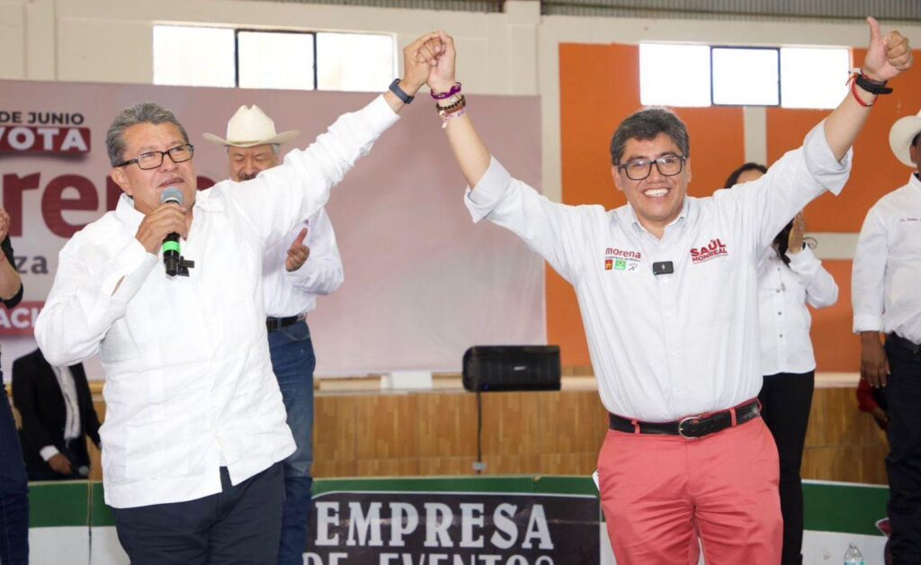 SAÚL MONREAL ANUNCIALATERCERA ETAPA DELA CAMPAÑA ELECTORAL