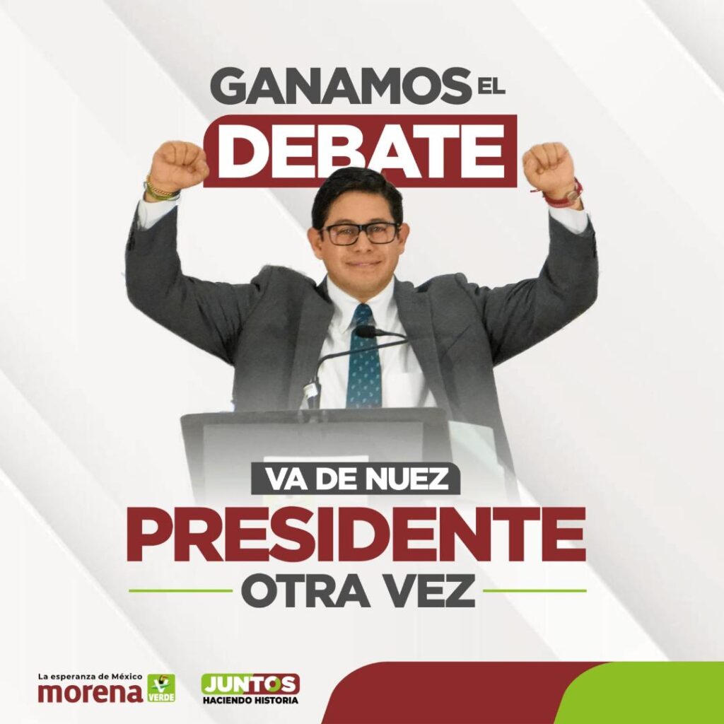 DESTACAN PROPUESTAS DE JORGE MIRANDA DURANTE DEBATE ELECTORAL