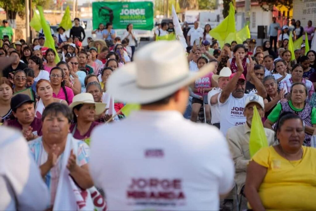 SE REÚNE JORGE MIRANDA CON HABITANTES DE NUEVE COMUNIDADESDE LA CAPITAL