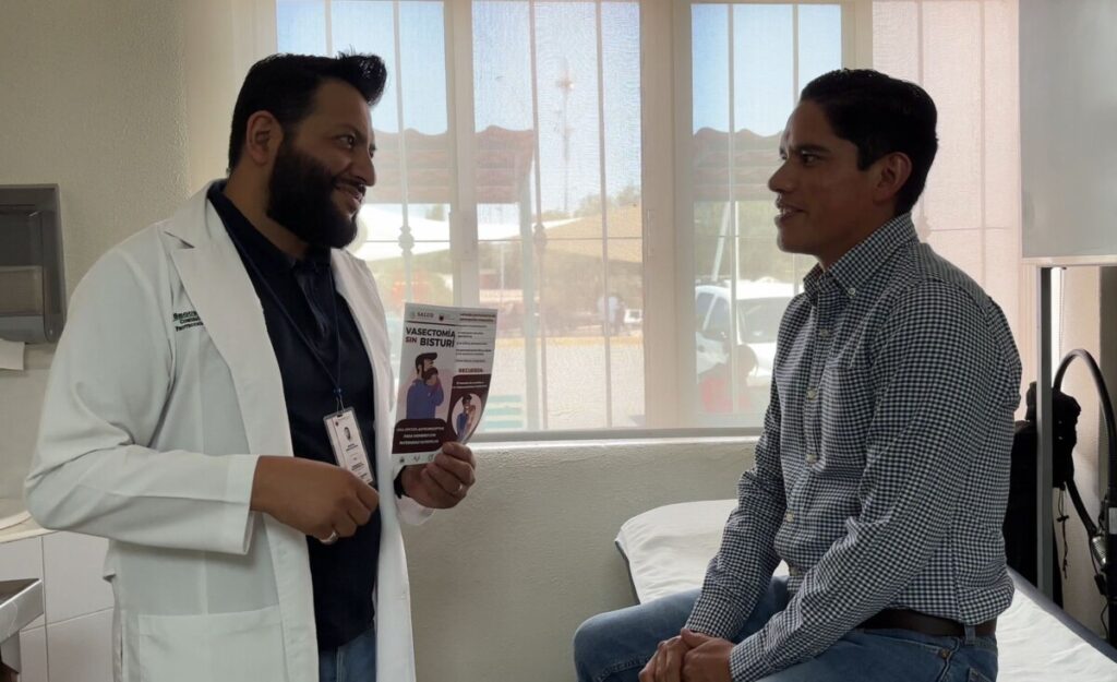 Invita Secretaría de Salud a Jornada Masiva de Vasectomía sin Bisturí en Zacatecas