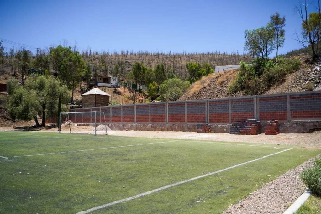 INAUGURA ALCALDE CAPITALINO EL MURO PERIMETRAL DE LA ESCUELA PRIMARIA “FRANCISCO GOITIA”