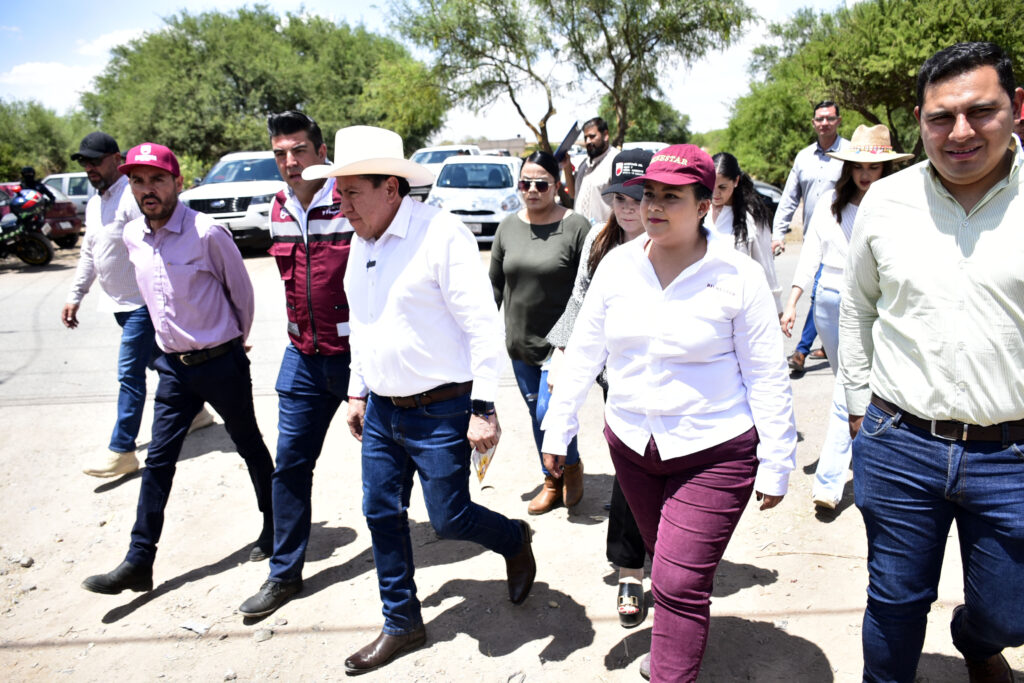 En Guadalupe, Inaugura Gobernador, David Monreal Ávila, obras de infraestructura social