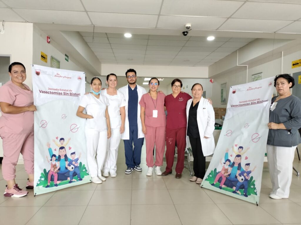 Finaliza Jornada Estatal de Vasectomía sin Bisturí en el Hospital de la Mujer Zacatecana