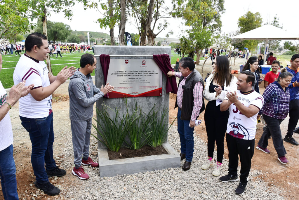 Cumplen Gobernador David Monreal y Pepe Saldívar con el deporte en Guadalupe