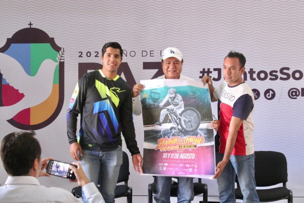 Será Zacatecas sede de la sexta edición del DownHill Urbano Dayvasos 2024