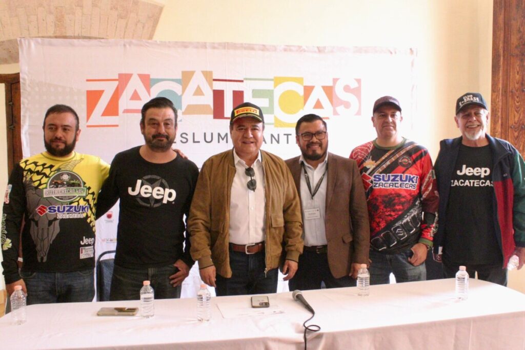 Ruta Caxcán 4X4 2024 promueve la convivencia y el turismo de aventura en Zacatecas