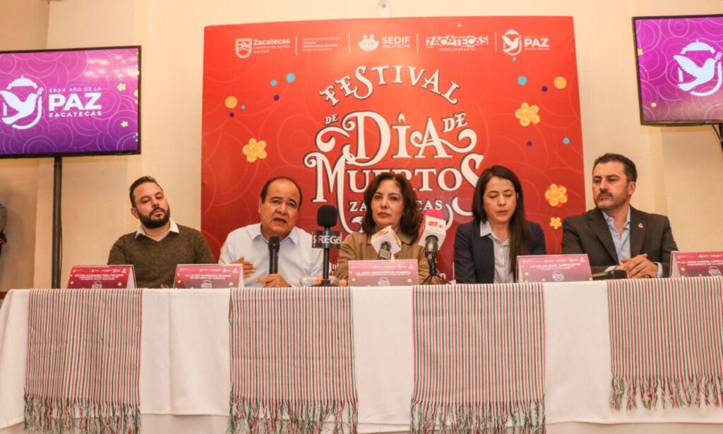 Presenta Gobierno del Estado convocatorias del Festival de Día de Muertos Zacatecas 2024