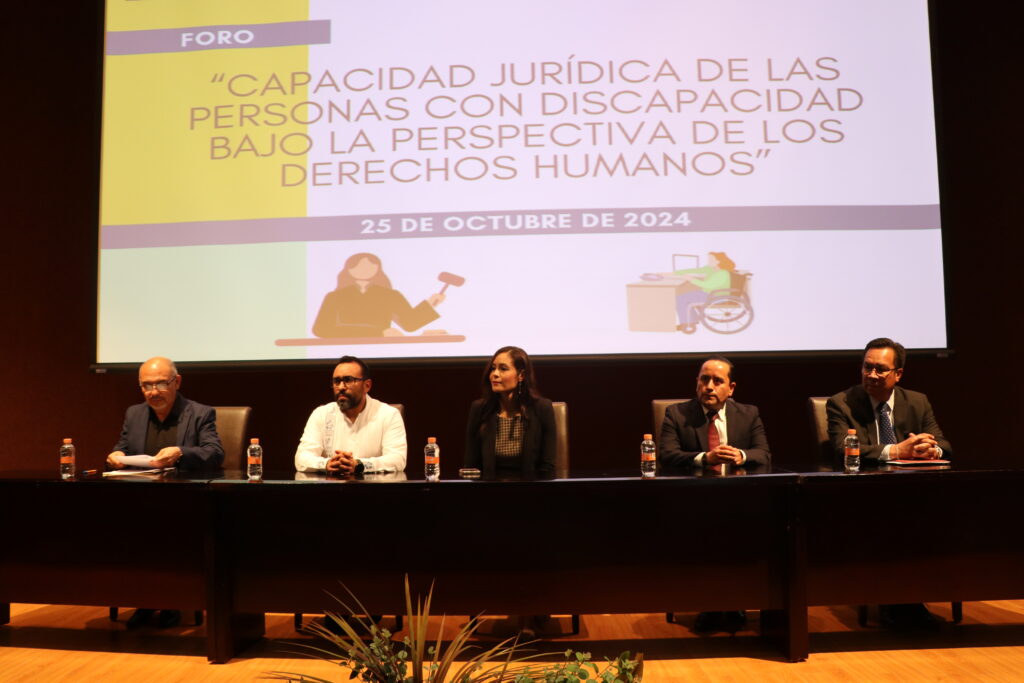 La CDHEZ y el Poder Judicial realizan el Foro “Capacidad jurídica de las personas con discapacidad bajo la perspectiva de derechos humanos”