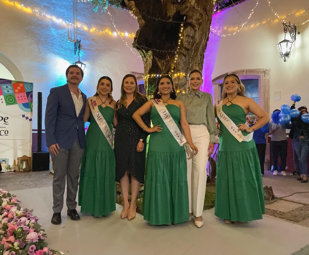 Presentan a las candidatas a reina de la Feria Estatal de la Virgen de Guadalupe 2024