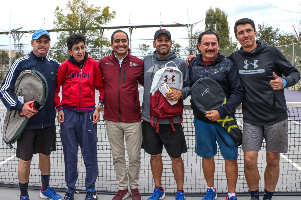 “Estamos trabajando para lograr un Guadalupe deportivo”: Pepe Saldívar en la clausura del primer torneo de tenis en el Municipio