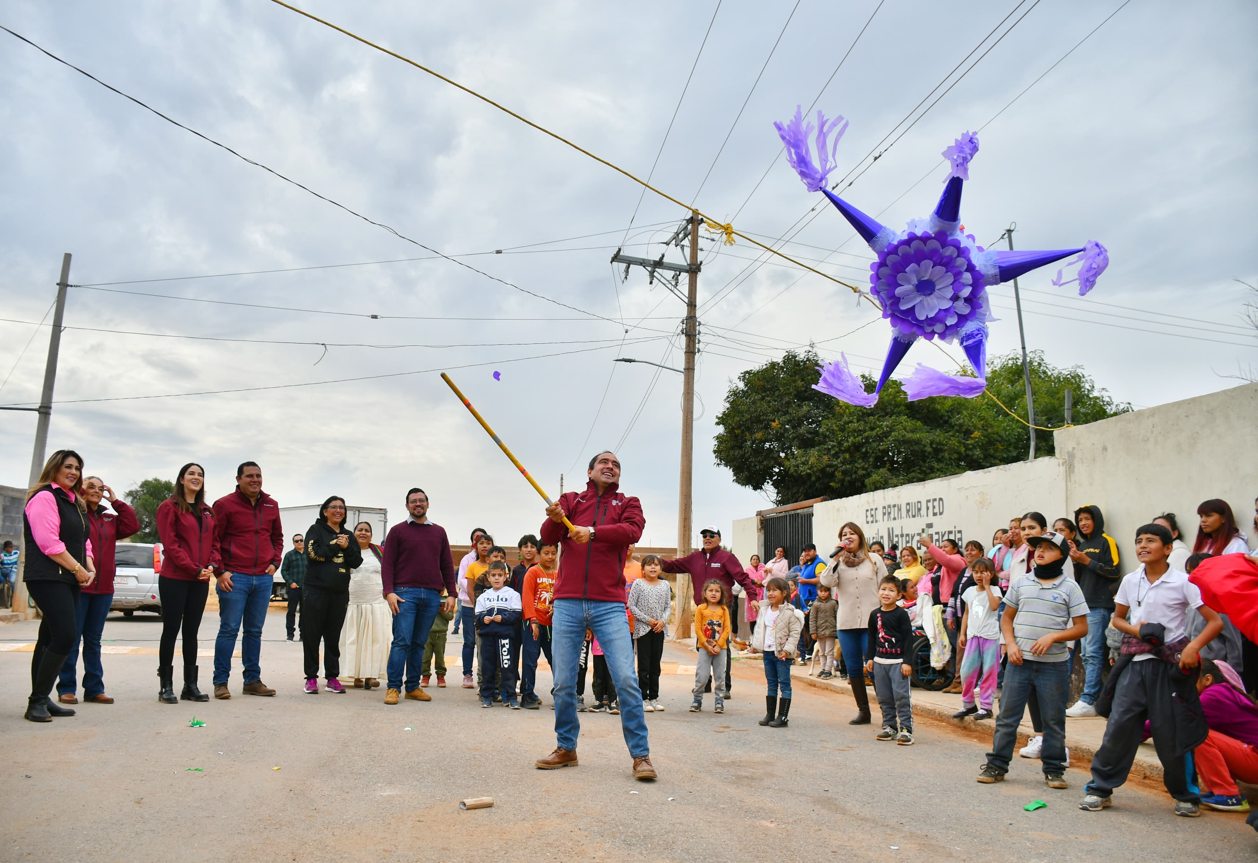 Lleva Pepe Saldívar a Comunidades del Municipio Las tradicionales “Posadas por los Valores y la Esperanza”