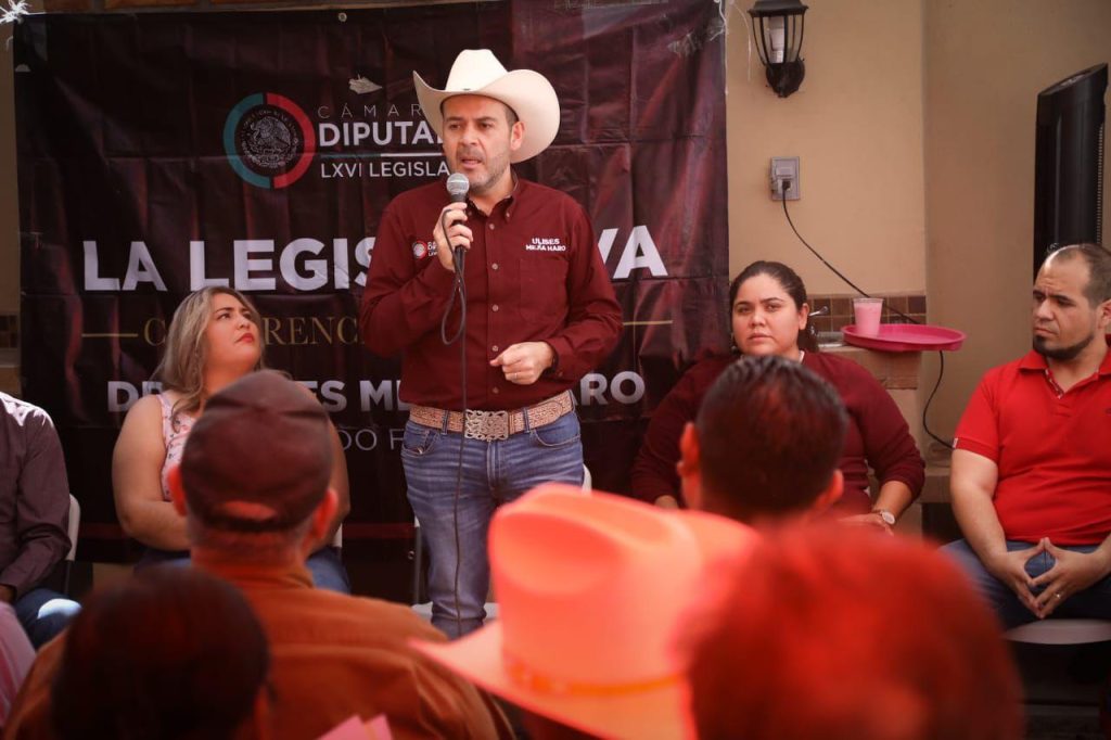 ULISES MEJÍA A UNOS DÍAS DE CERRAR EL AÑO CONTINÚA RECORRIENDO LOS MUNICIPIOS