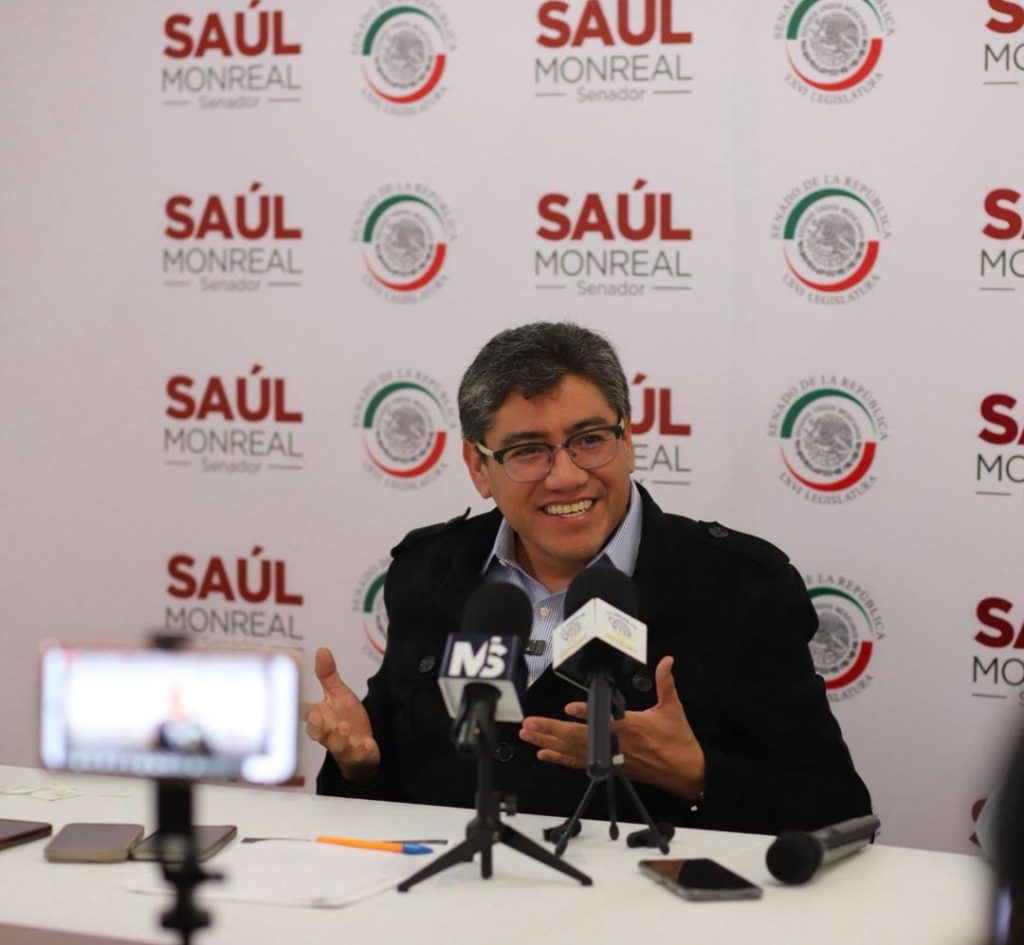 EL 70% DE LOS SECTORES PRODUCTIVOS SON EXTORSIONADOS: SAÚL MONREAL