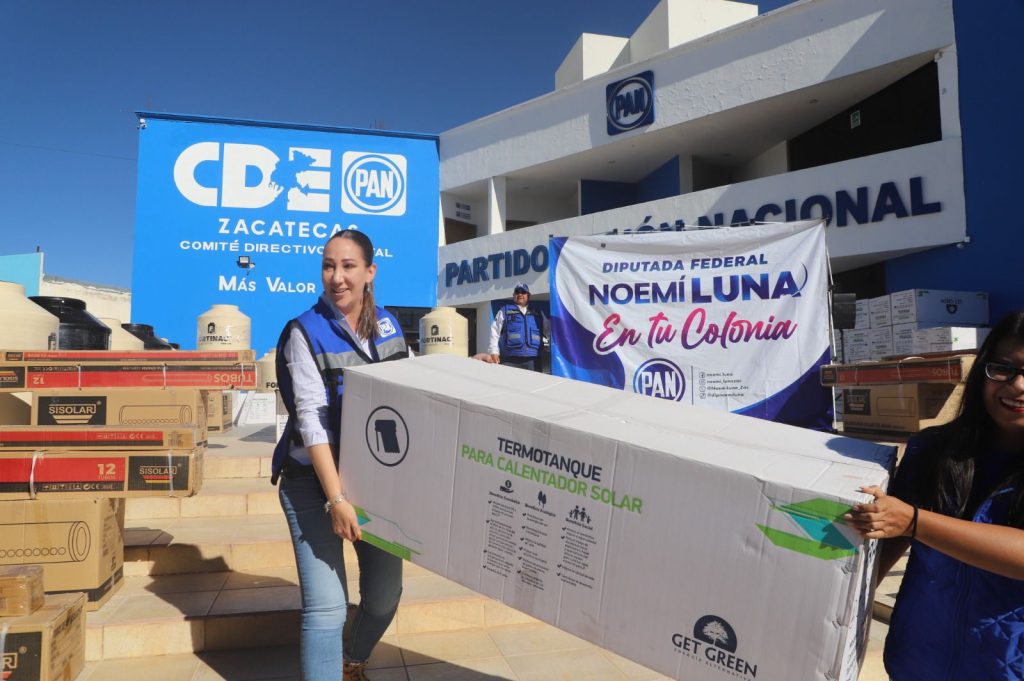 INICIA DIPUTADA NOEMÍ LUNA EL PROGRAMA “HOGAR DIGNO, VIDA DIGNA” EN APOYO DE LAS FAMILIAS ZACATECANAS