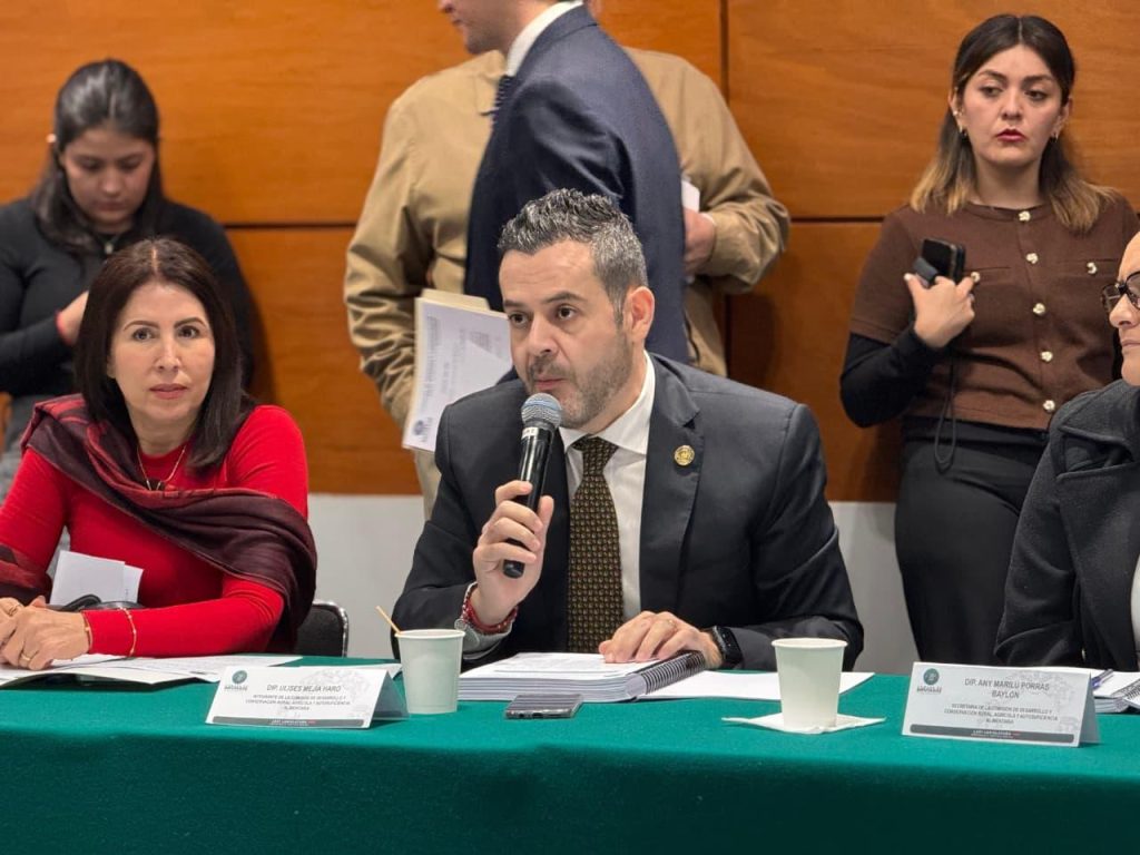 ULISES MEJÍA: SE GARANTIZA EL DERECHO HUMANO AL AGUA Y LA PRODUCCIÓN DE ALIMENTOS