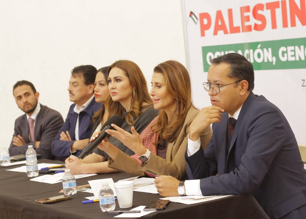 Geovanna Bañuelos reafirma su solidaridad inquebrantable con el pueblo Palestino
