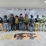 En Tabasco, detienen Fuerzas de Seguridad a cuatro integrantes de grupo delictivo y localizan arsenal