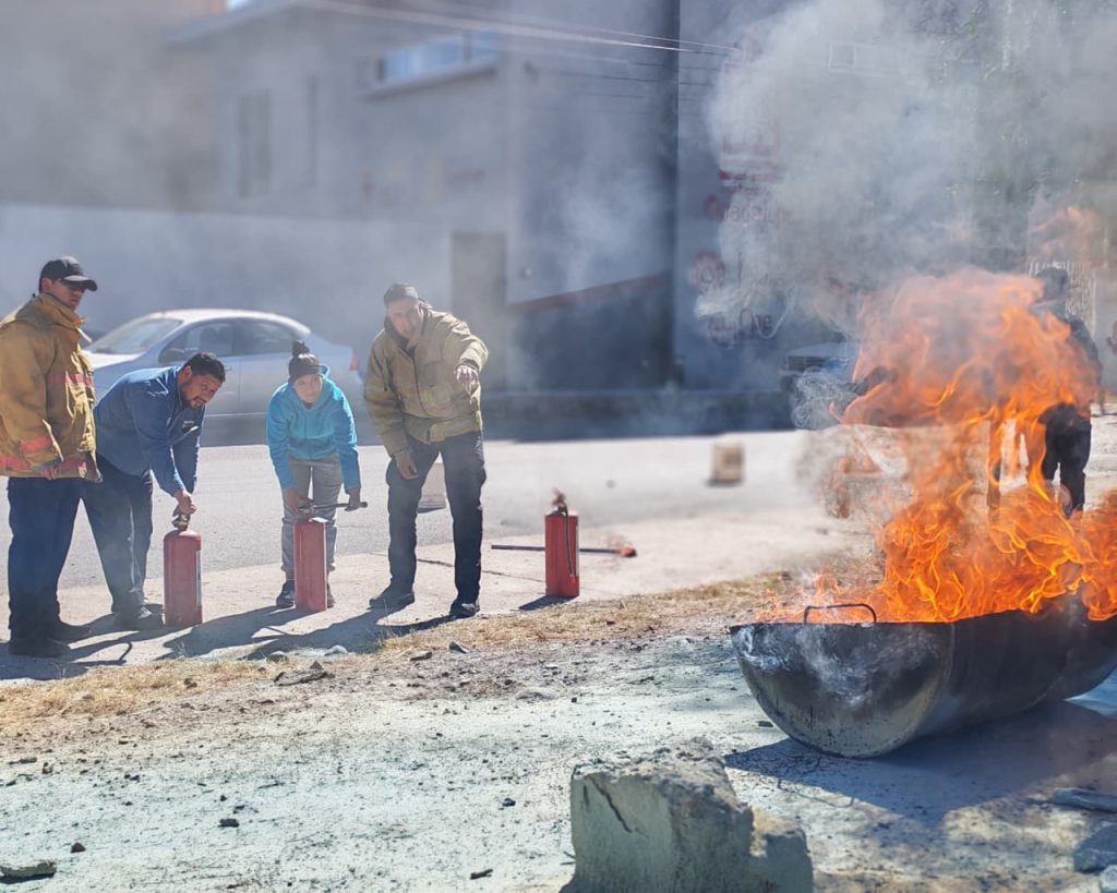 Promueve Pepe Saldívar la prevención de accidentes con Protección Civil Municipal