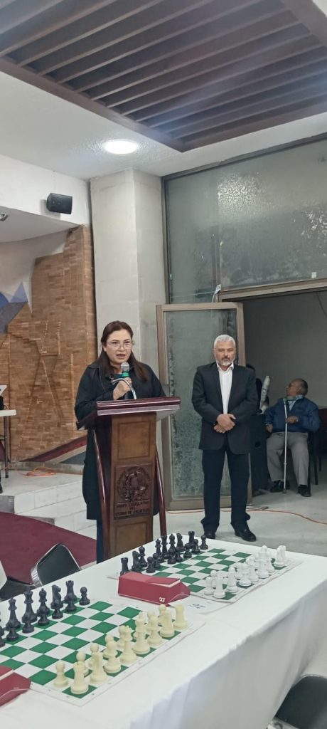 “EL AJEDREZ ES MÁS QUE UN JUEGO; ES UN DEPORTE QUE FOMENTA LA ESTRATEGIA, EL PENSAMIENTO Y LA COMUNICACIÓN”: DIPUTADA KARLA ESMERALDA RIVERA