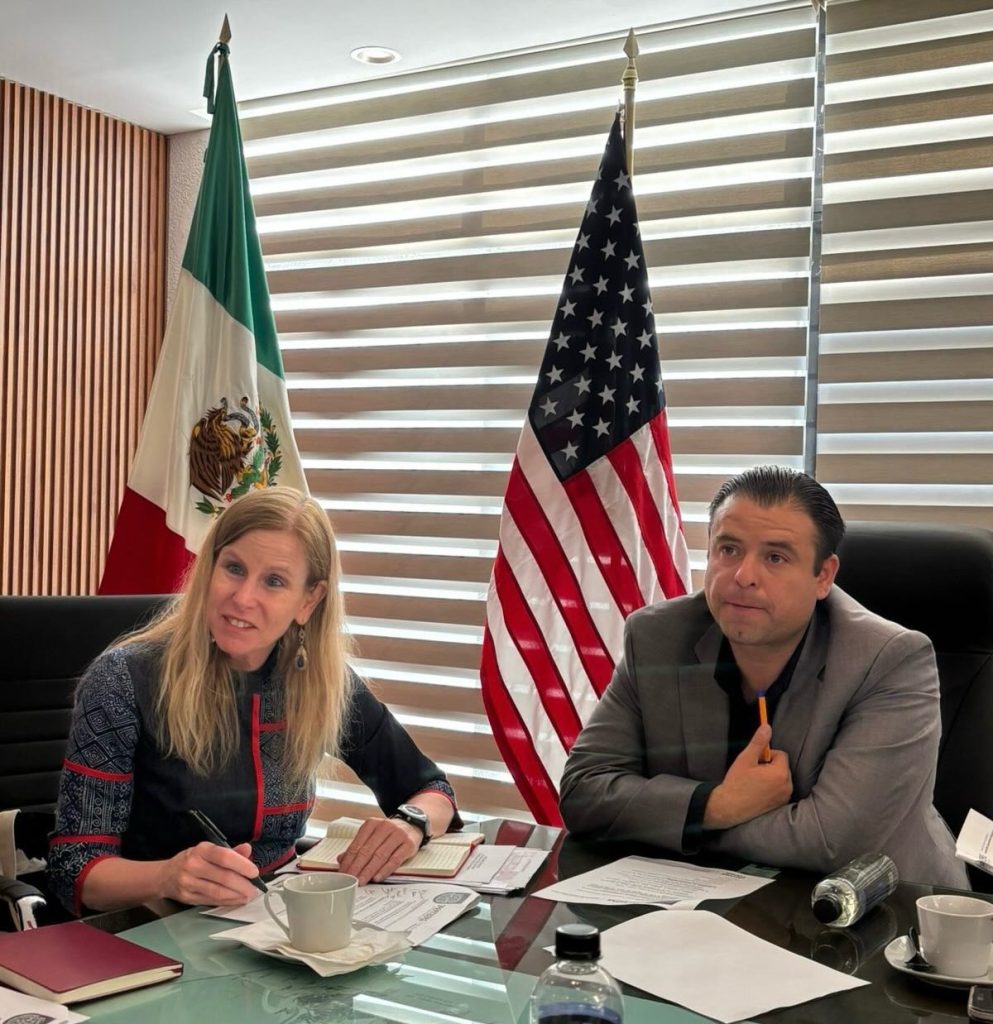 MIGUEL VARELA REAFIRMA ALIANZA Y DIÁLOGO PERMANENTE CON LA CÓNSUL DE EE.UU.