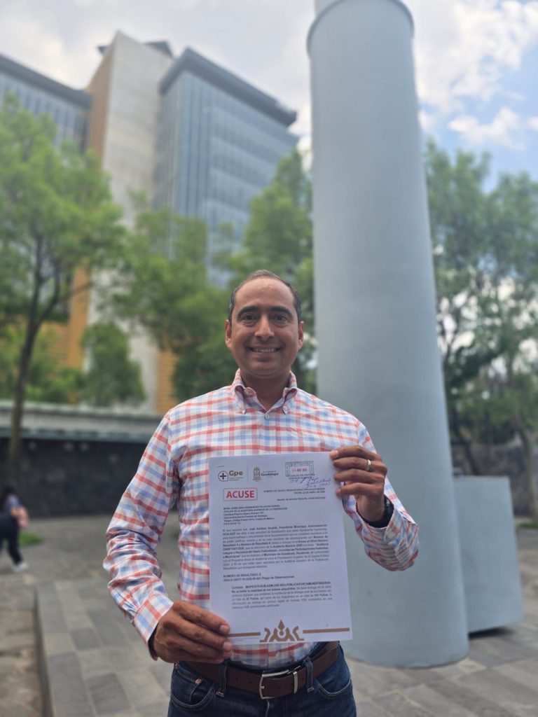 Rinde Pepe Saldívar cuentas claras ante la Auditoría Superior de la Federación