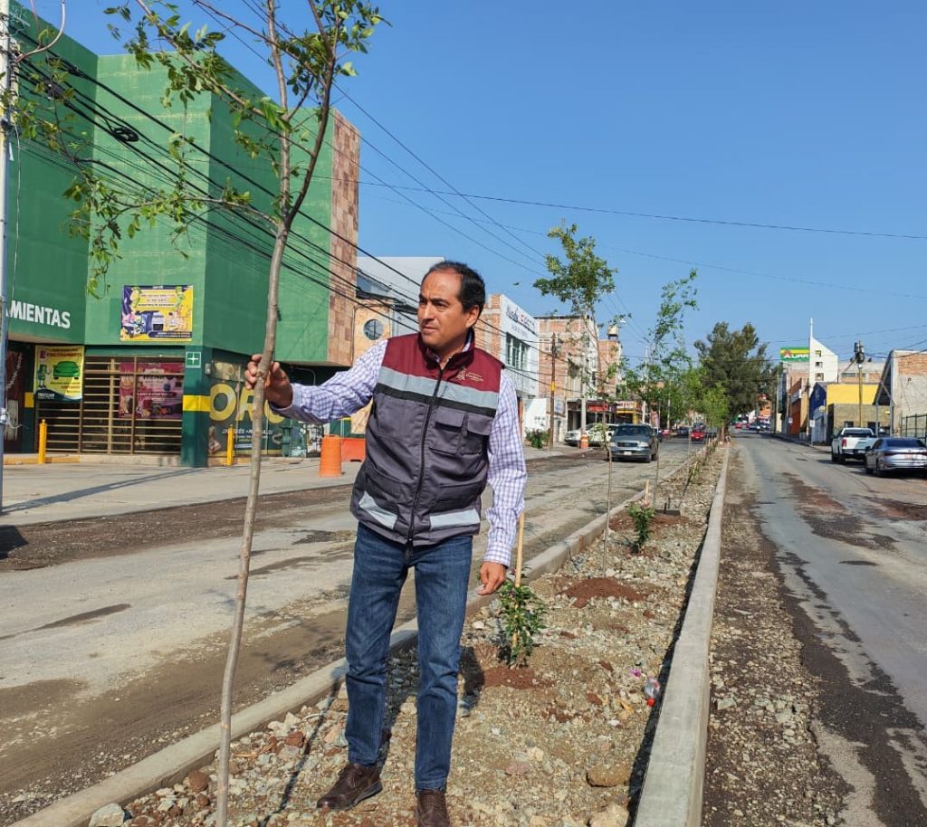  Arranca Pepe Saldívar programa de reforestación en espacios públicos de Guadalupe 