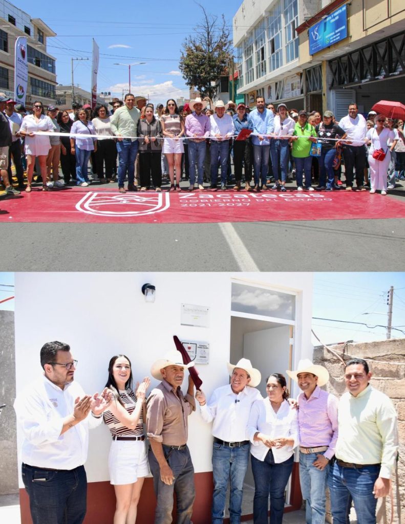 Gira de Gobernador David Monreal en Guadalupe deja calles pavimentadas y mejoras de vivienda: Pepe Saldívar 